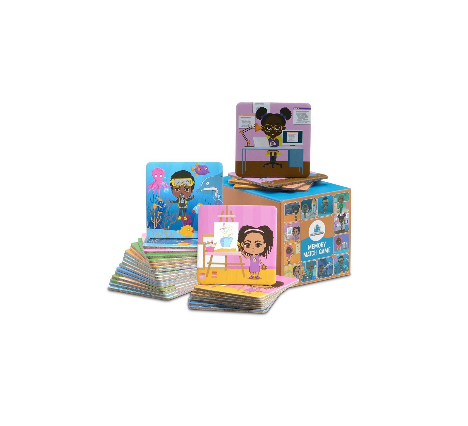BROWN TOY BOX - AfroBiz Marketplace