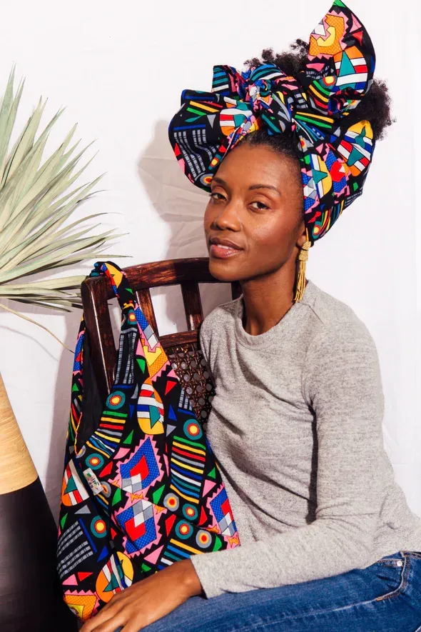 Aztec Vibes Boho Slouch Bag + Headwrap Aztec Vibes Boho Slouch Bag + Headwrap