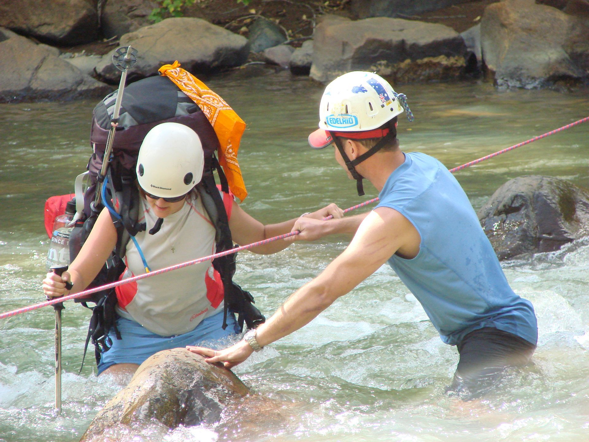 River crossing safety