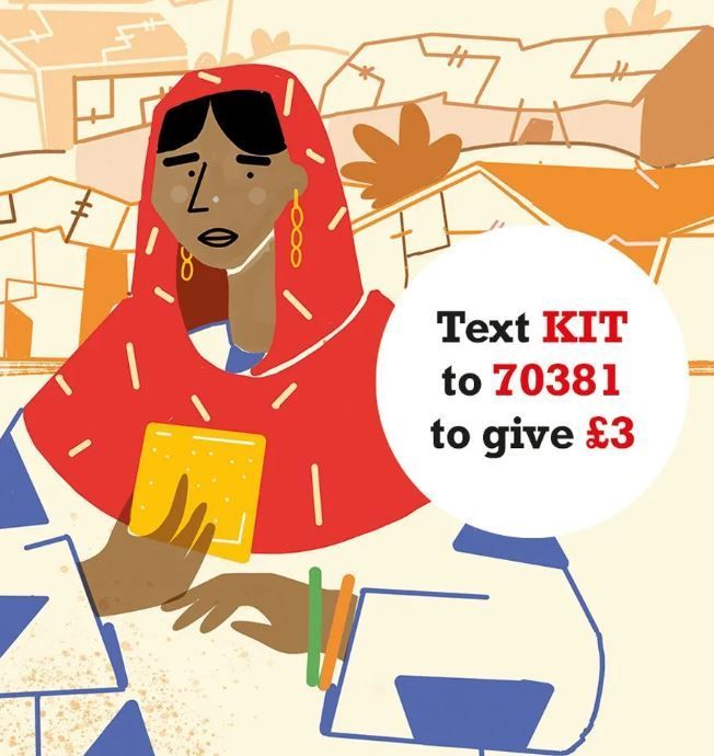 A thank-you message for a text-to-donate gift and a follow-up on how the donation has had an impact 