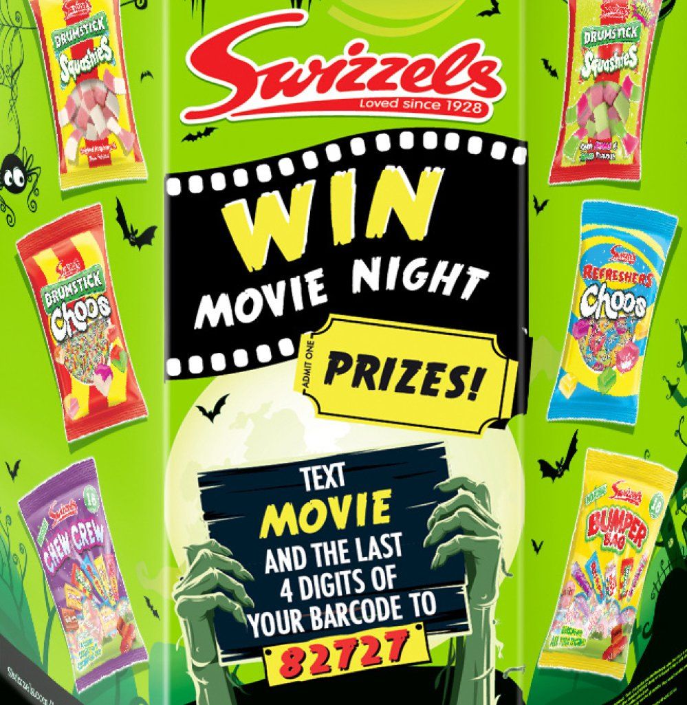 Cymba Swizzels Text To Win Campaign