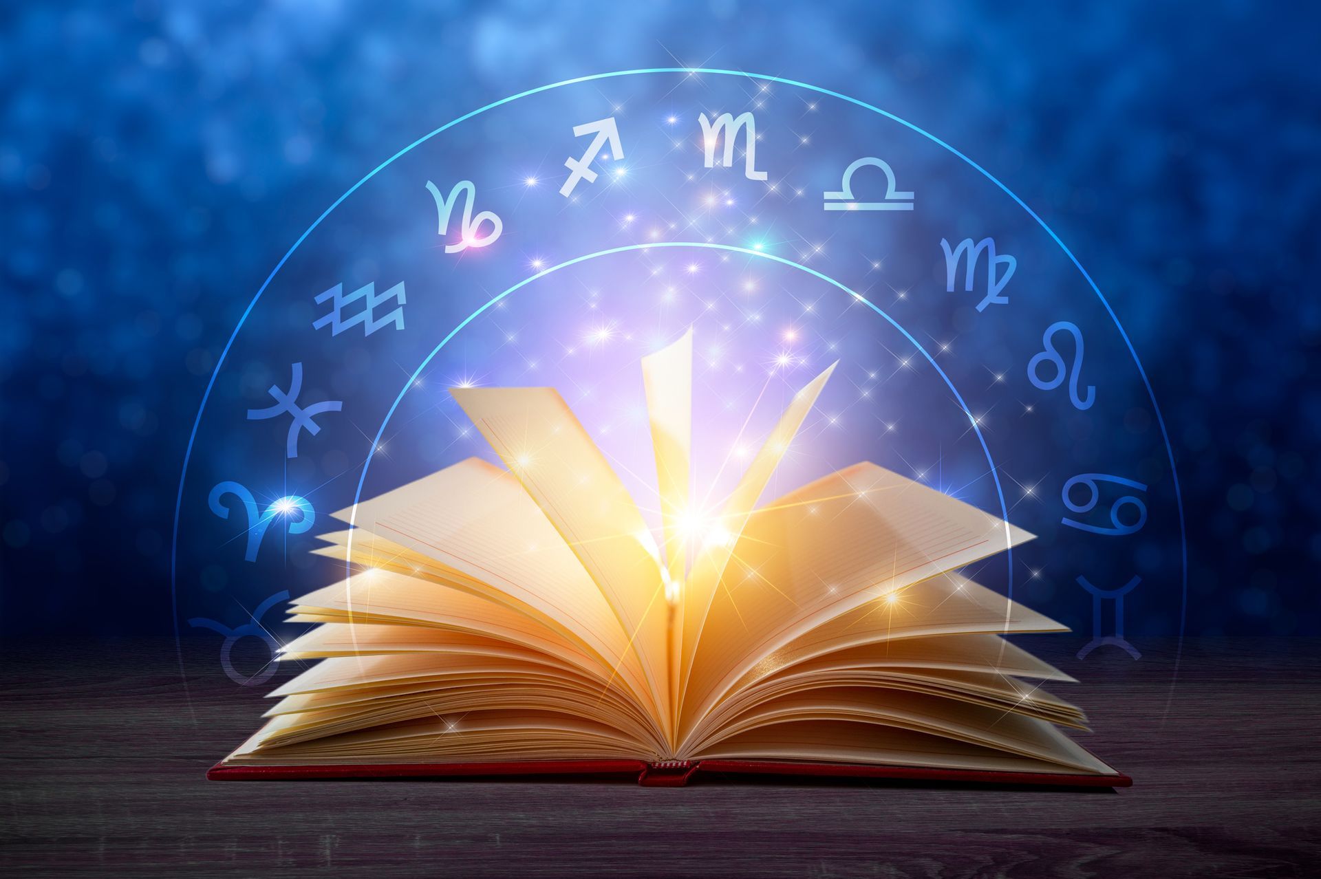 Book With Zodiacs - San Francisco, CA - Psychic Reading By Sophia Knight