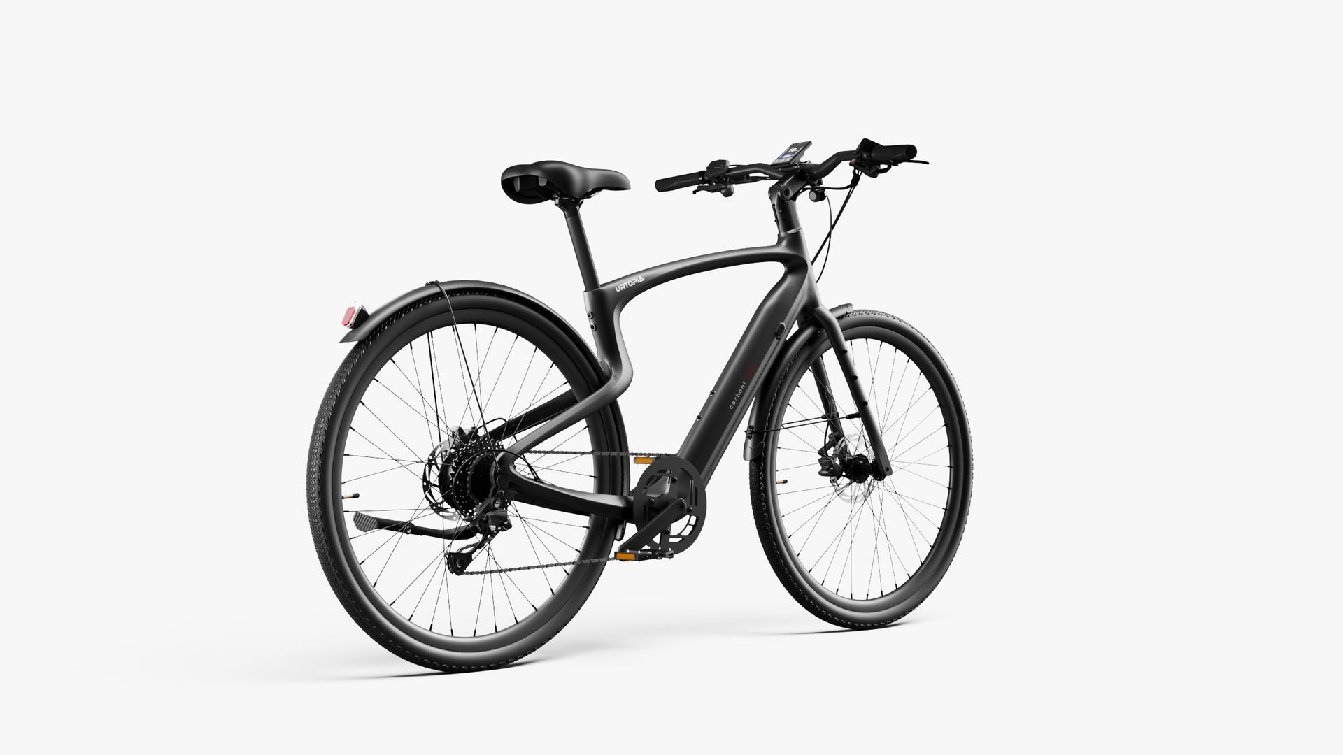 Maroon electric bicycle shown in side view with dimensions labeled 40 in wide, 31 in tall, and 20 in deep