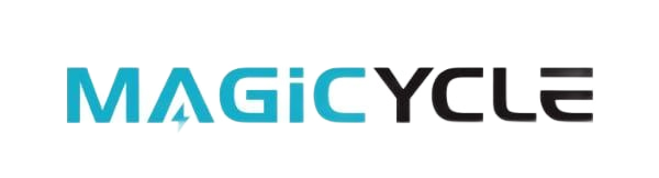 MAGICYCLE logo in teal and black text on a white background