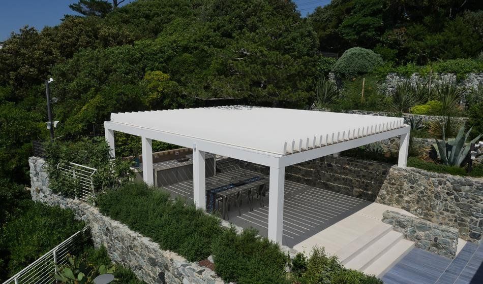 Pergolato bianco