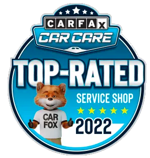 A carfax car care service shop has been named the top rated service shop in 2022.