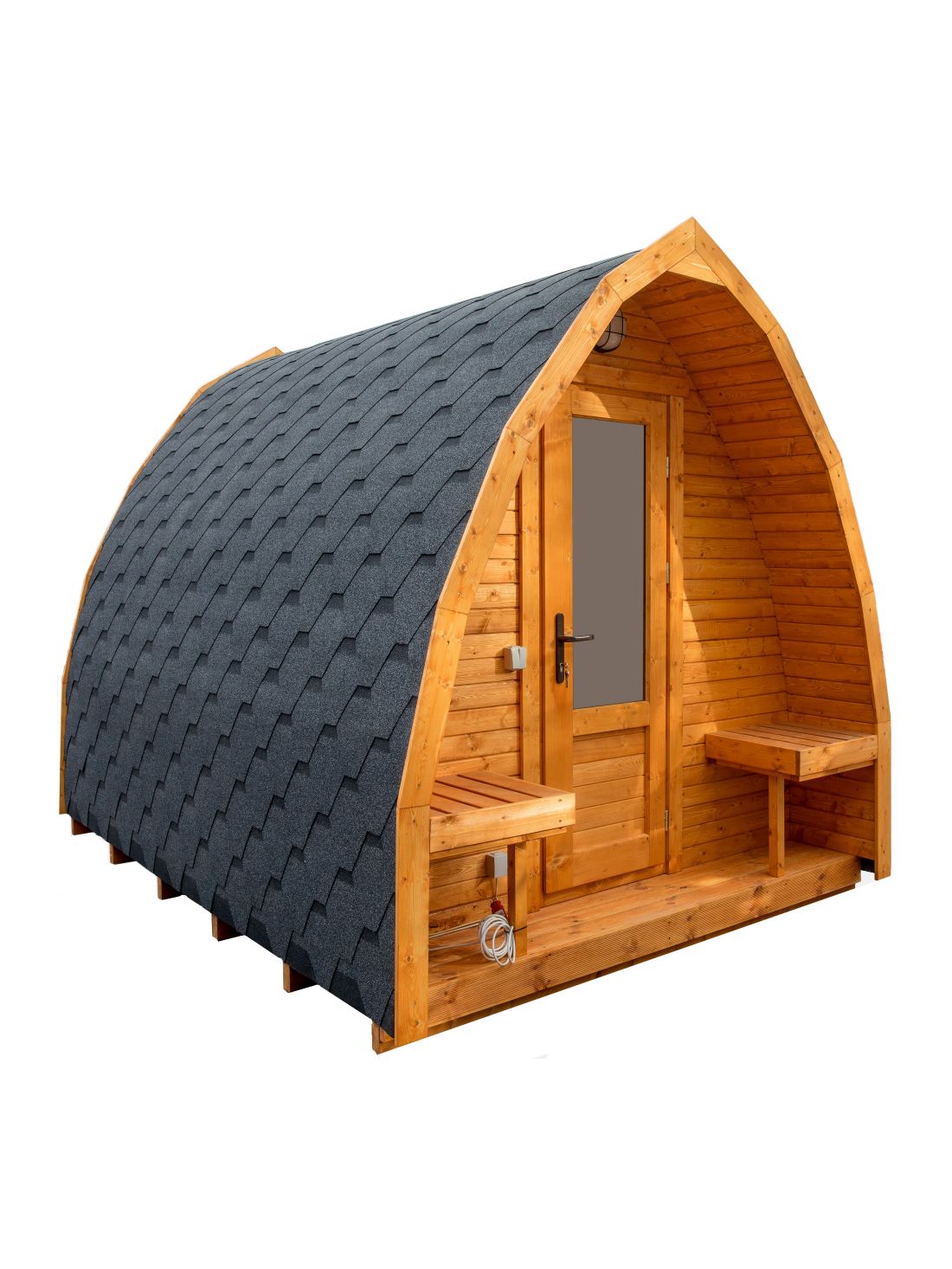 Leaf Shaped Sauna 1