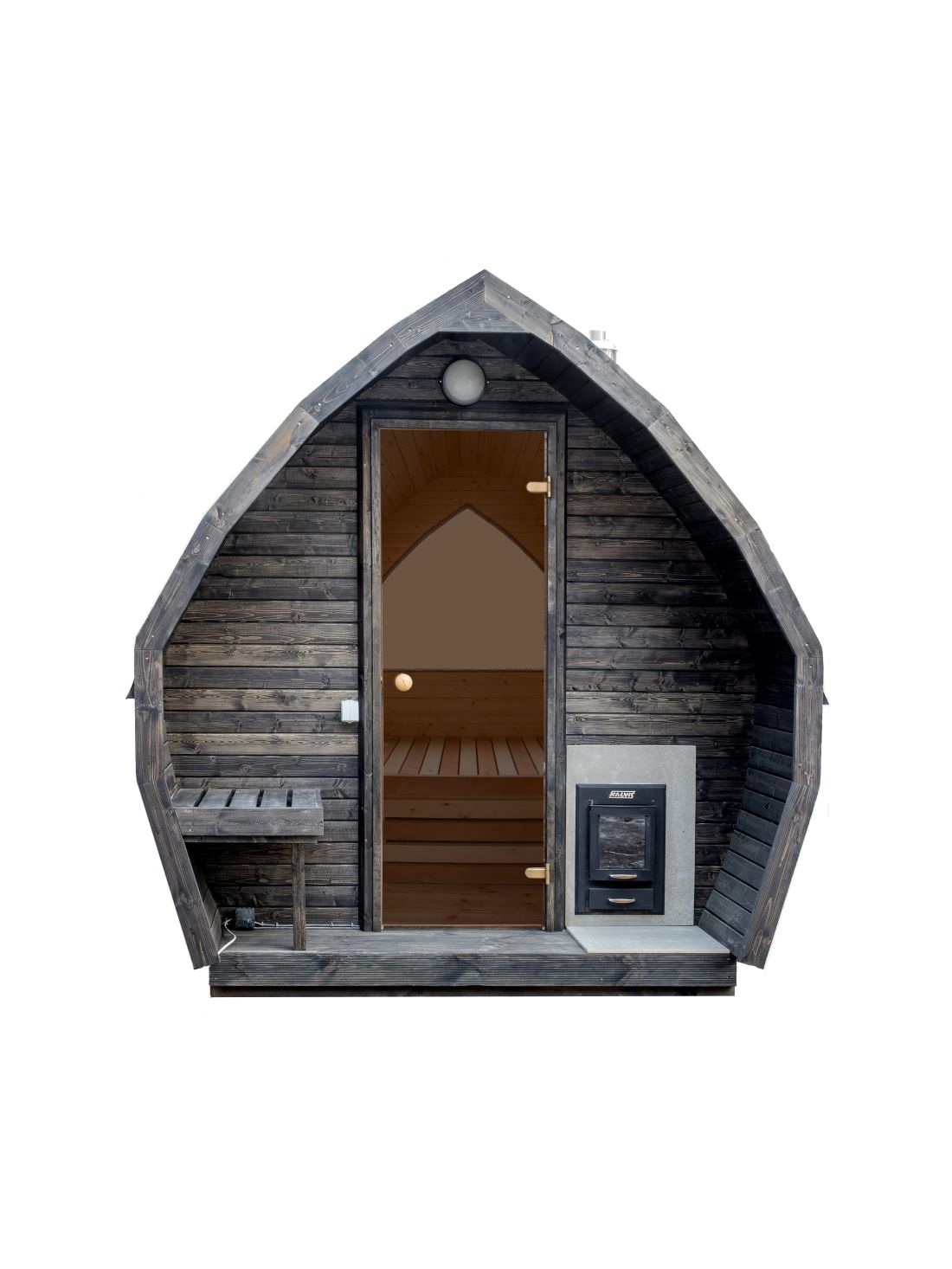 Leaf Shaped Sauna 2