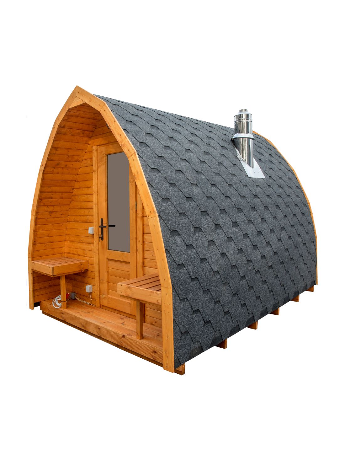 Leaf Shaped Sauna 1