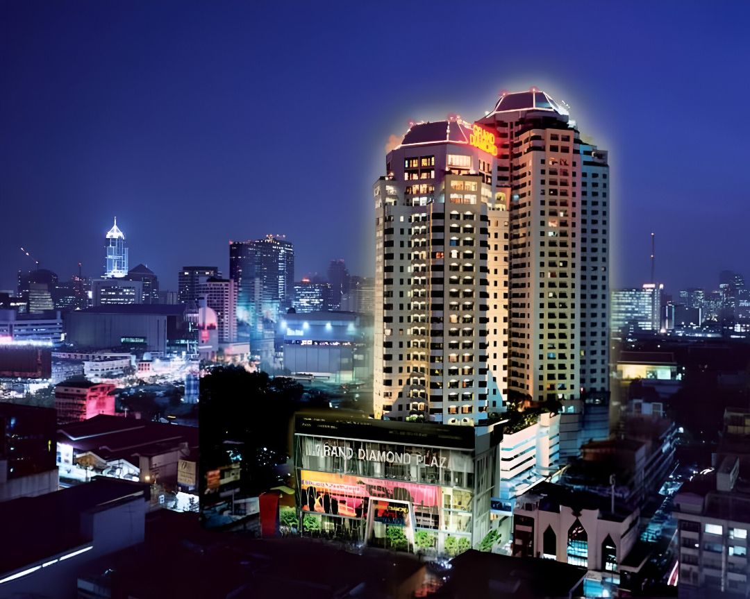 โรงแรมแกรนด์ไดมอนด์สวีทกรุงเทพ โรงแรมใจกลางประตูน้ำ