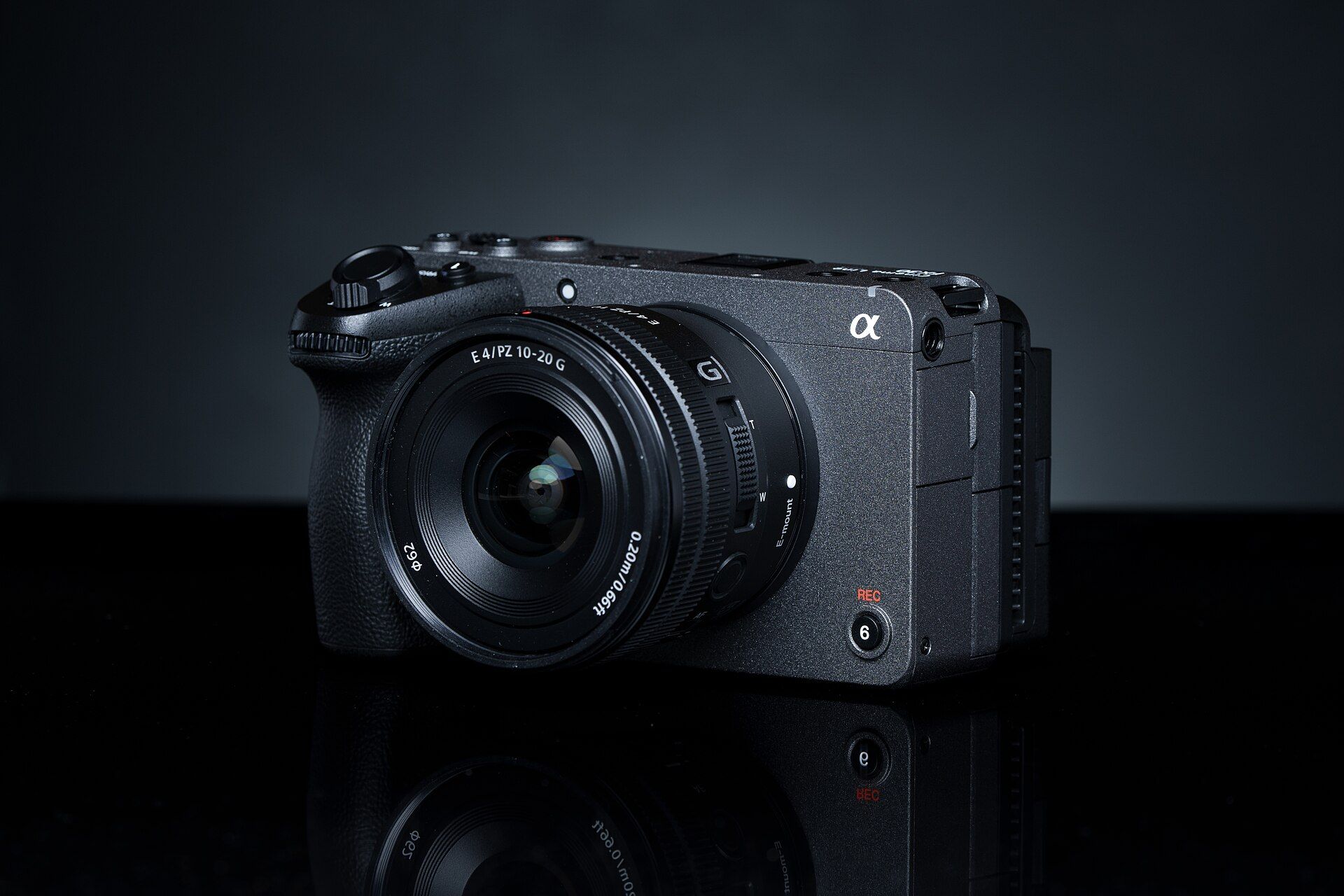 Sony FX30 cinema camera with 10-20mm lens (not included)