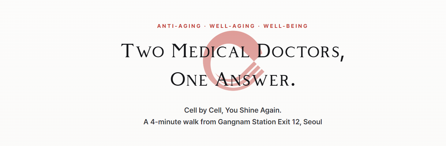 Two medical doctors, one answer – Gangnam Celliting Clinic