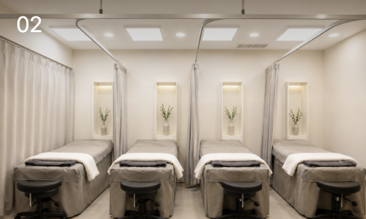 Private sterile treatment rooms