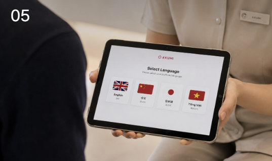 Multilingual international patient support