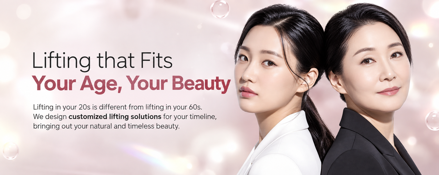 Lifting that fits your age, your beauty