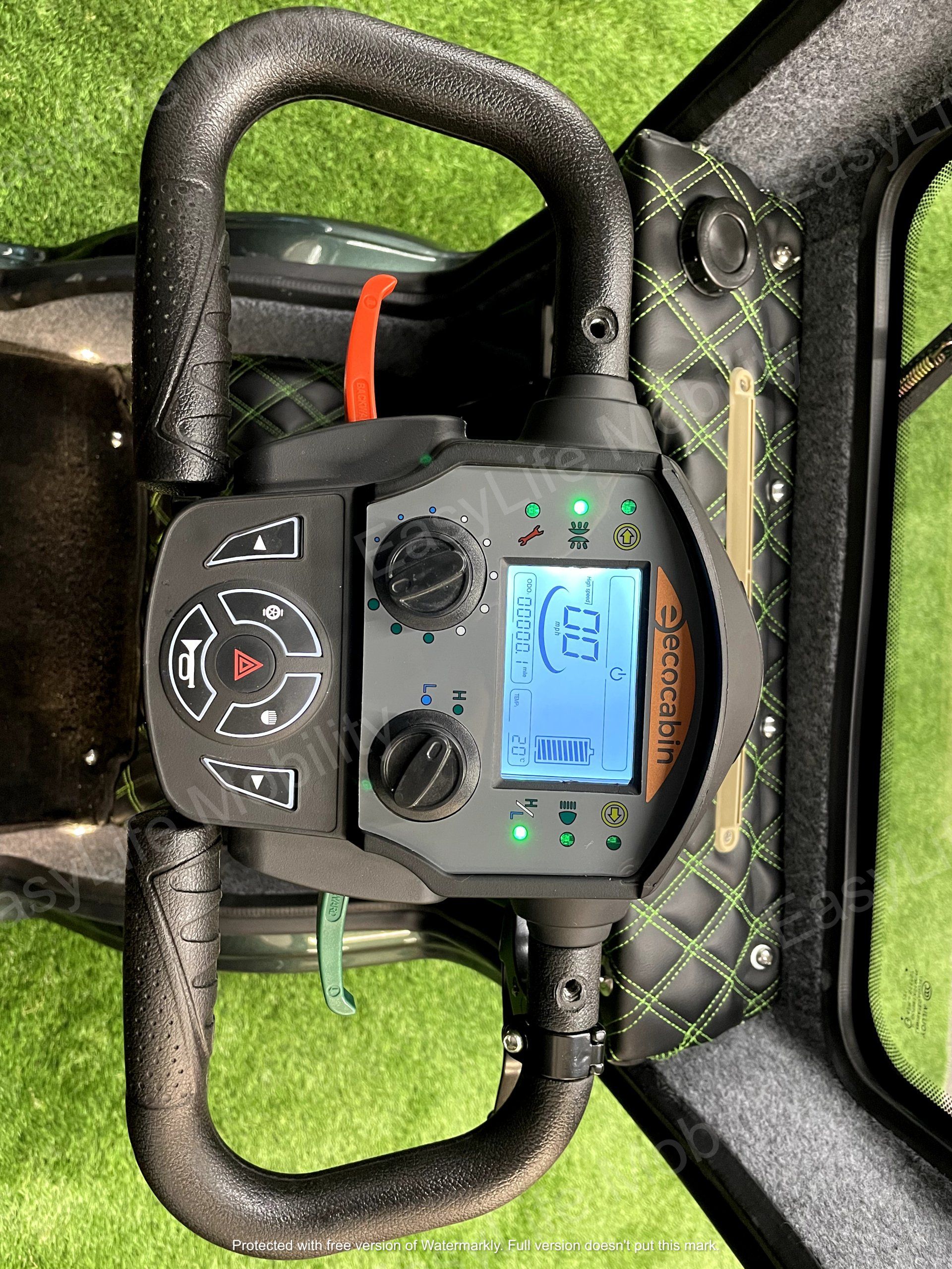 Cabin Scooter - control panel