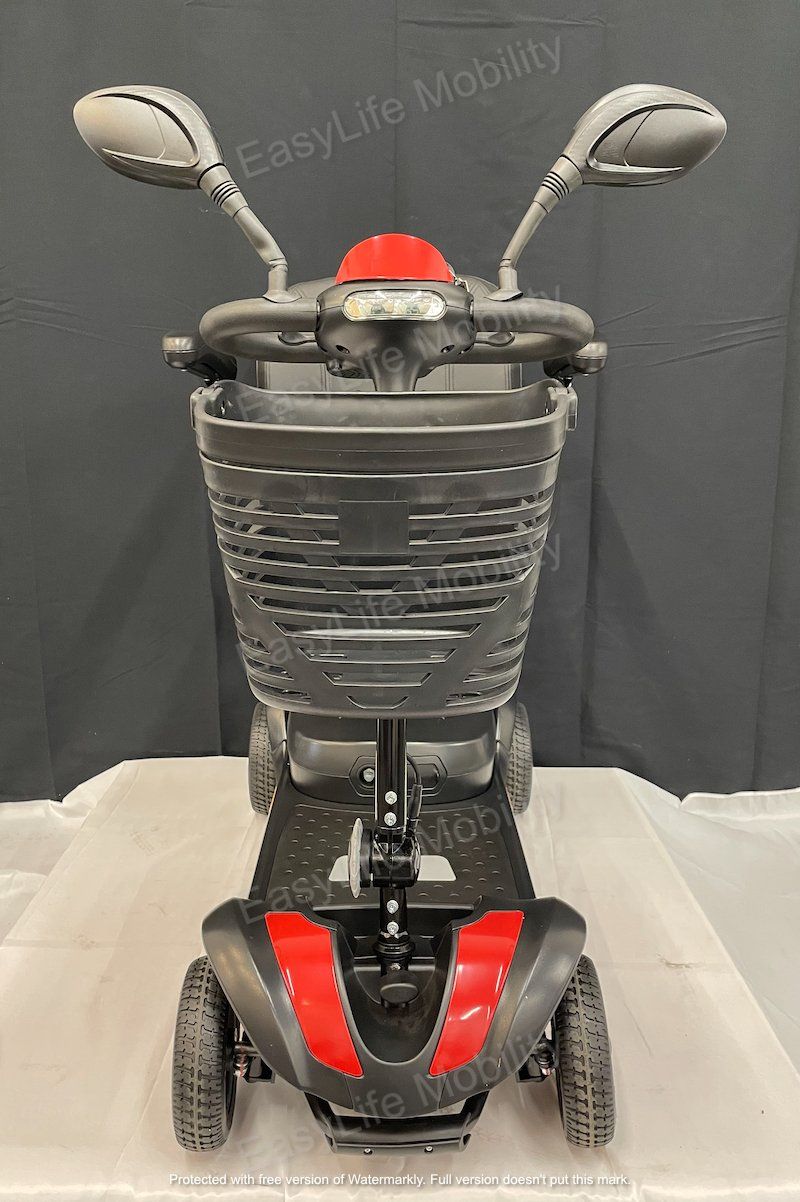 Red R1 Lithium Car Boot Mobility Scooter
