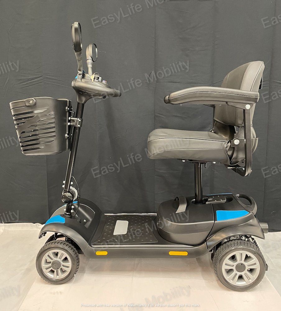 Blue R1 Lithium Car Boot Mobility Scooter