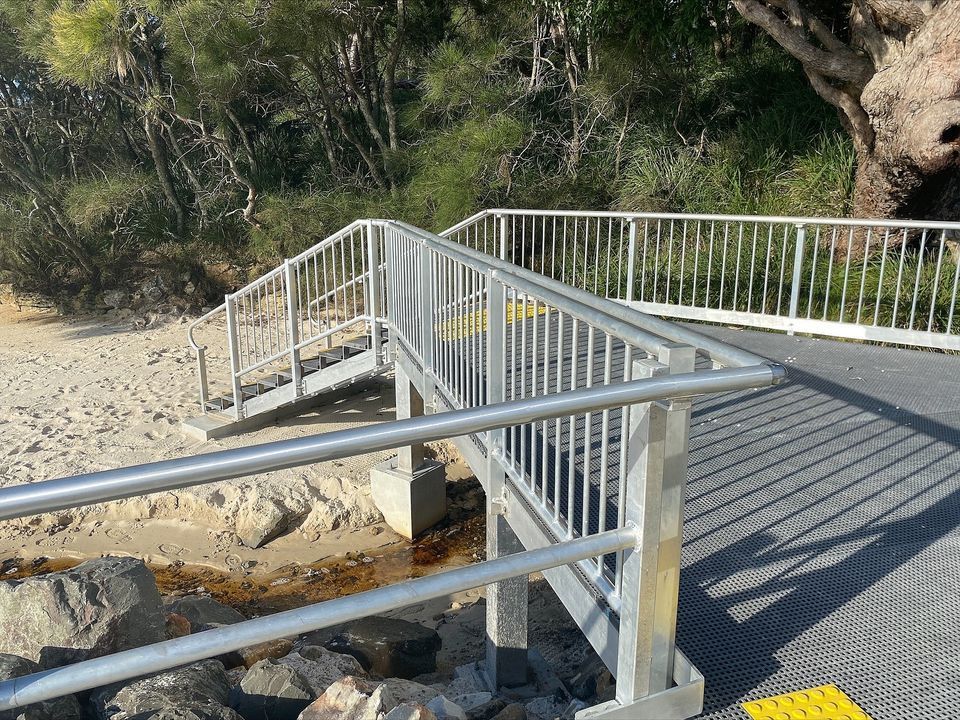 Ramp With Metal Railings — ALI Civil Pty Ltd in South Ulladulla, NSW