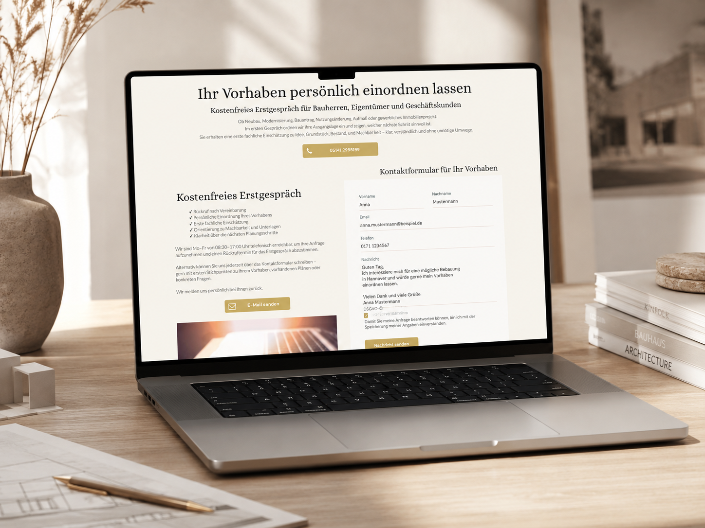 Einfach Kontakt aufnehmen