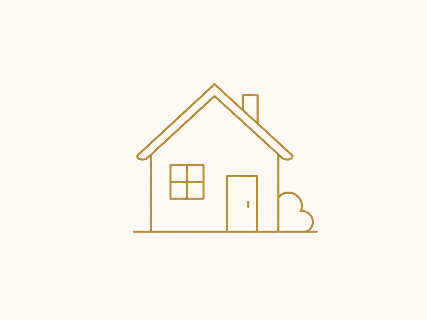 Icon Wohnhaus als Symbol für die Nutzungsänderung zu Wohnraum