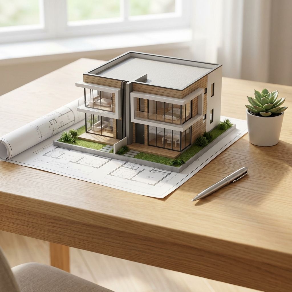 Stadtvilla Planung, Entwurf, Bauantrag
