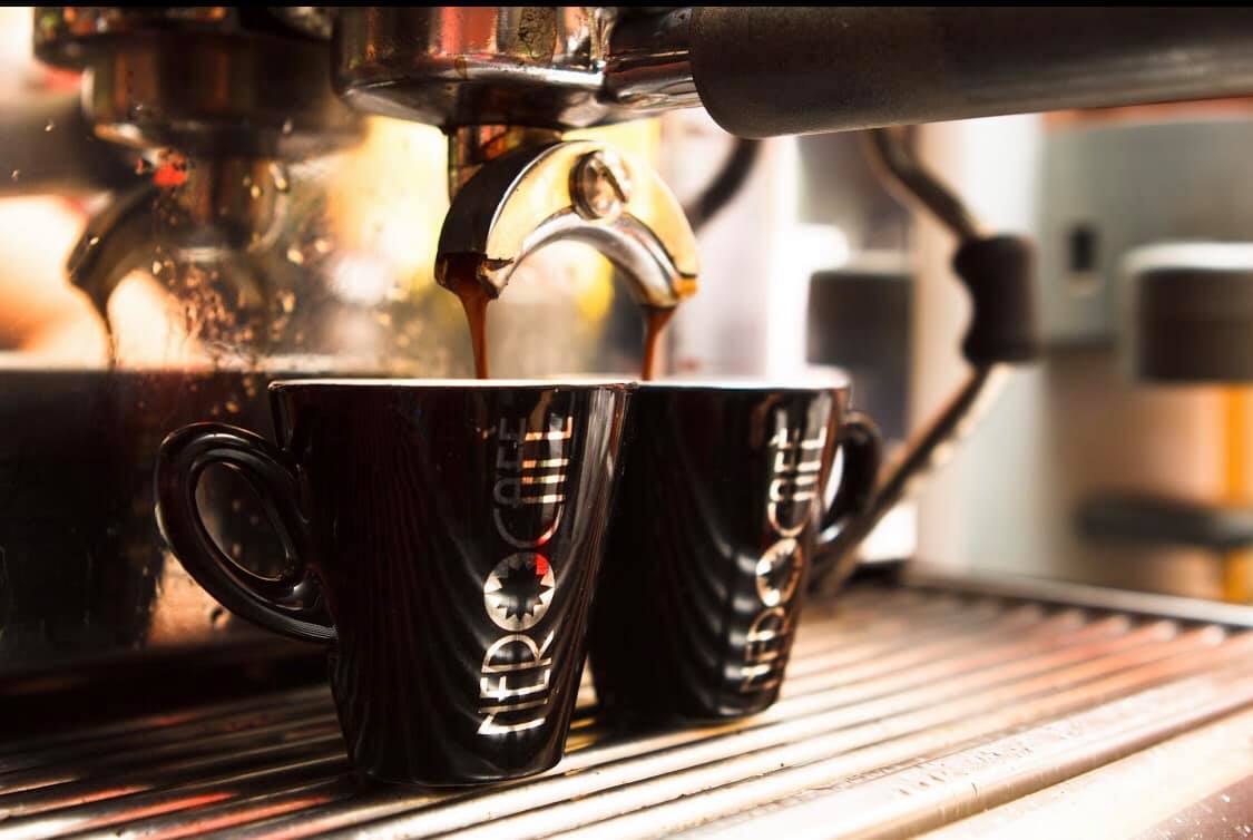 Coffee at the bar