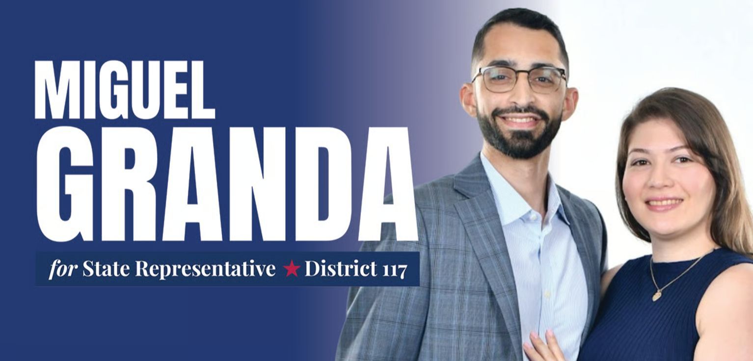 Miguel Granda Campaign Website Banner