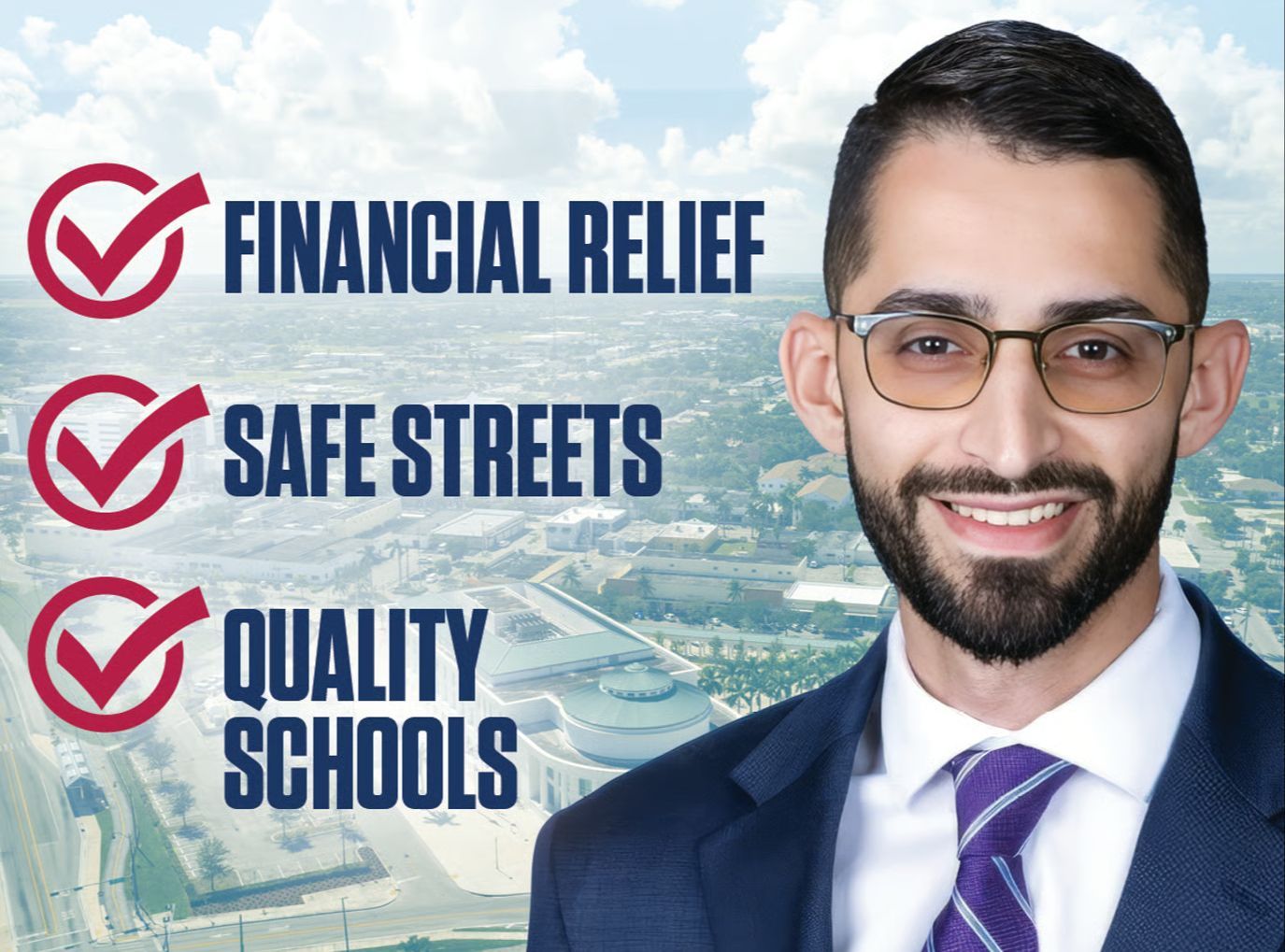 Miguel Granda Campaign Issues Page Banner