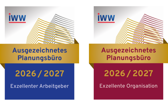 Siegel Ausgezeichnetes Planungsbüro