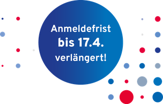 Anmeldefrist bis 17.4. verlängert