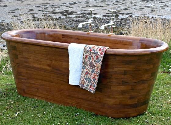 Wooden Baths Scotland Black Isle