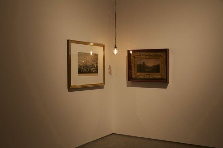 BOESKY GALLERY ONE left to right - William James BENNETT, Robert DUNCANSON