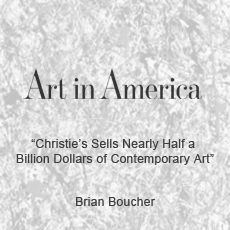 Art in America article