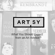 Art sy what you should expect from an art advisor