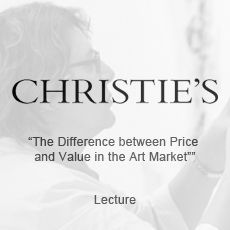 The difference between price and value in the art market lecture