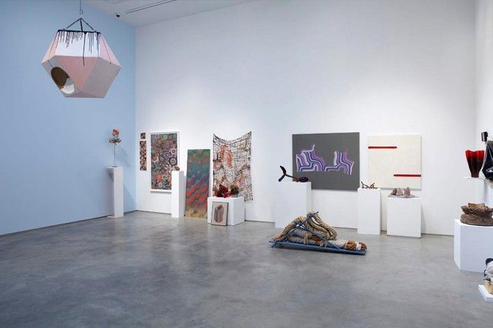 SOUTH GALLERY right to left - [wall] Mary HEILMANN