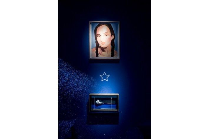 GALLERY ONE - (top) Karen KILIMNIK, (bottom) Joseph CORNELL