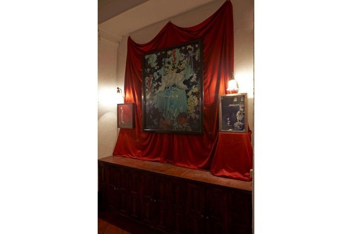 ENTRY FOYER left to right - Anj SMITH, Matthew BARNEY, Joseph CORNELL