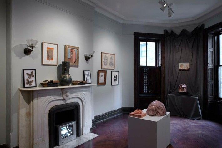 GALLERY TWO left to right - [wall] Sheila HICKS, Federico CASTELLON