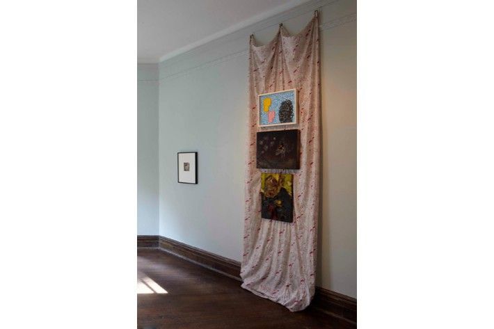 GALLERY THREE left to right - Jay DEFEO, Jonathan LASKER, Anj SMITH, Ronald BLADEN