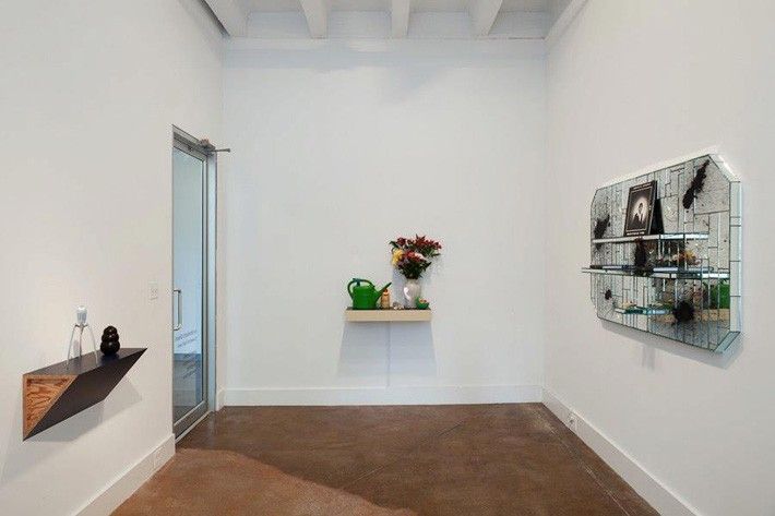 (left to right) Haim STEINBACH, Pipilotti RIST, Rashid JOHNSON