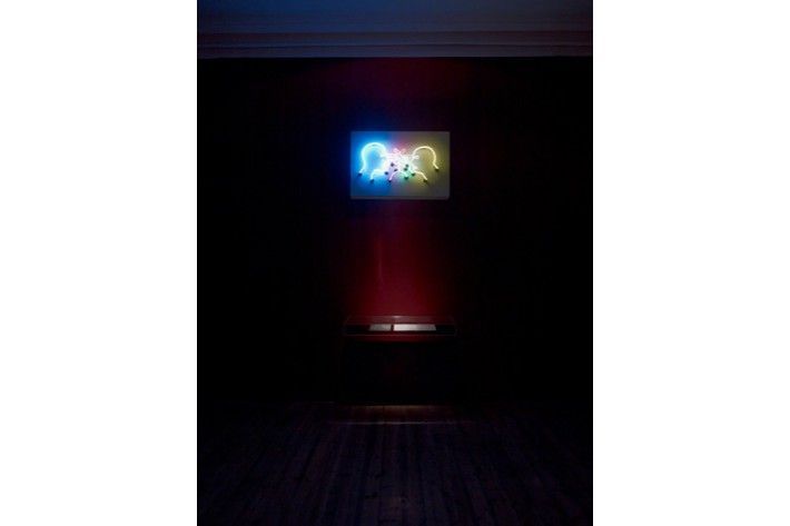 GALLERY ONE - (above) Bruce NAUMAN, (below) Georges BATAILLE “Acéphale” 1937