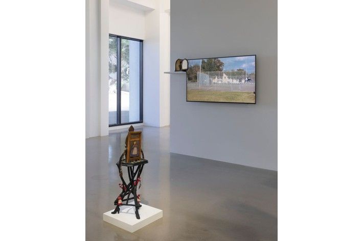 GALLERY ONE left to right - [floor] Betye SAAR, [wall] Renee STOUT, Steffani JEMISON