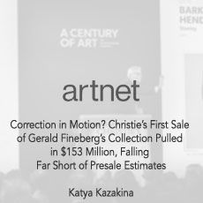 A black and white photo of a poster for artnet.