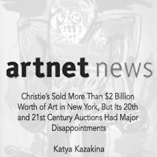 artnet news article about Levin Art Group