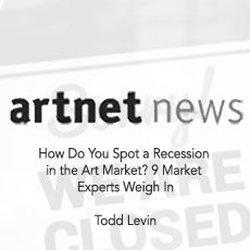 How do you spot a recession in the art market ? 9 market experts weigh in.