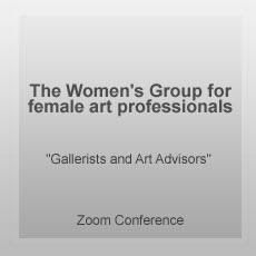 The women 's group for female art professionals is a zoom conference.