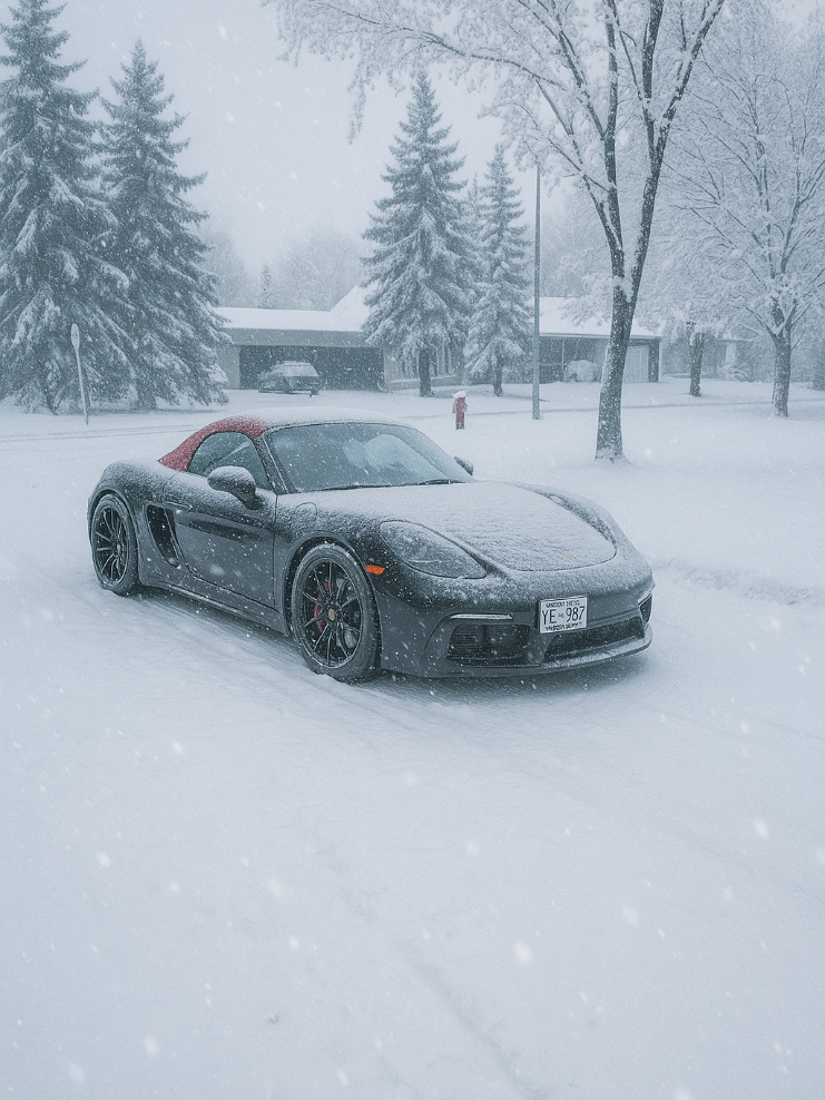 Winter car detailing and road salt protection in Winnipeg by Lux Detailing. Professional cleaning an