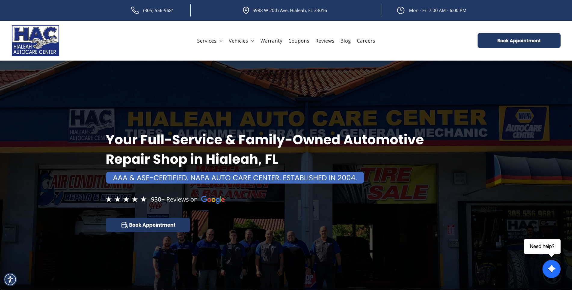 Hialeah Auto Care Center business photo